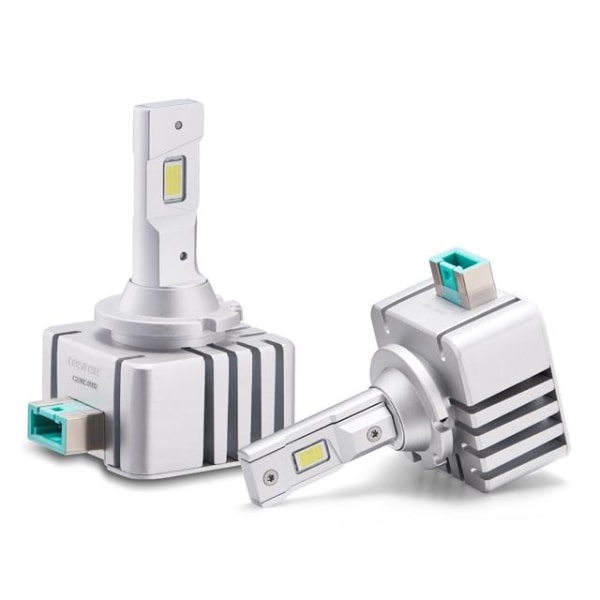 D3s led kit 5300 lumen 2-pack . Silver