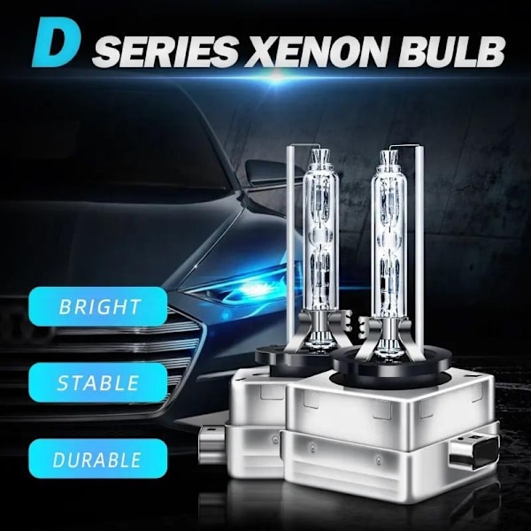 Xenon lampor +50% D3S 35W 5000k xenonlampor Supervision PK32d-5