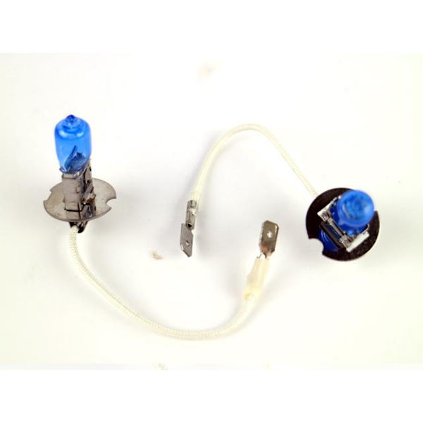 H3 4300k white halogen 55w lampor Vit