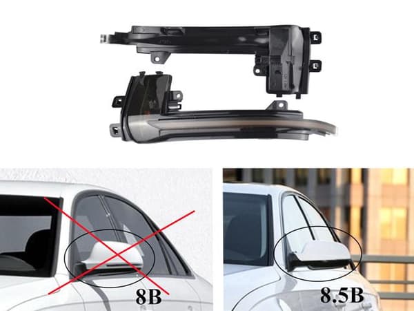 LED dynamisk blinkers sidospegel Audi A4 B8,5 A3 A5 RS3 RS4 RS5