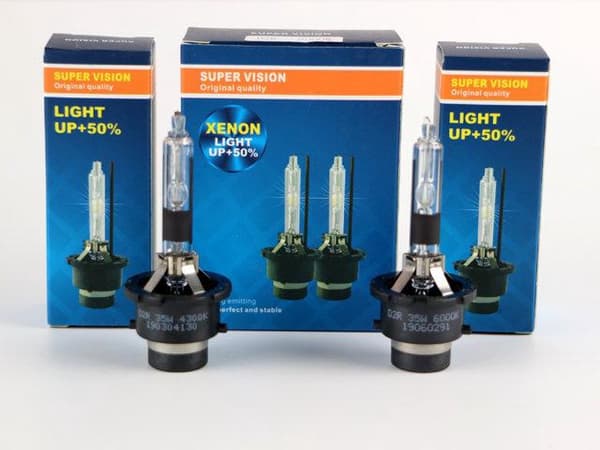 Xenonlampor +50% D2R 35W 6000K Super Vision 6000k 2-pack
