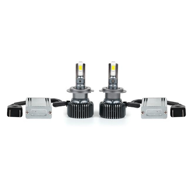 P60 led kit H7 +5000 lumen 50w 6000k 2-pack multifärg