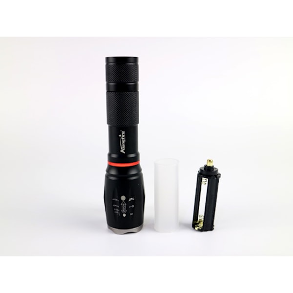 Led ficklampa 1x XM-L T6 led 1000 Lumen Zoom