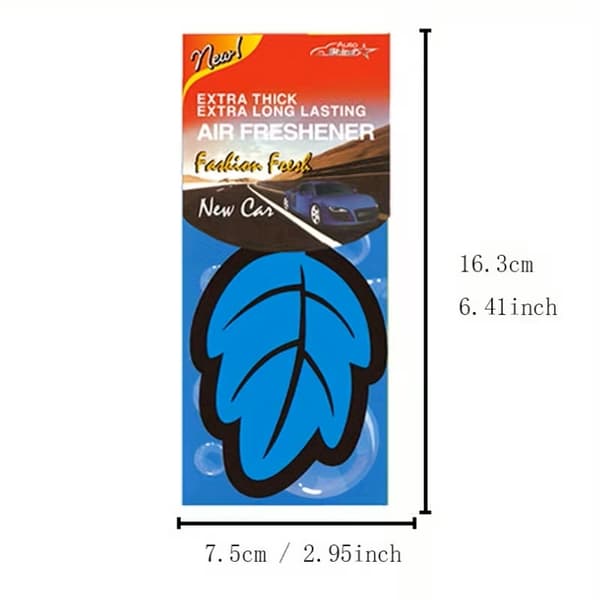 Autoshine luftfräschare 3-pack Äpple. Extra tjock o ihållande doft.