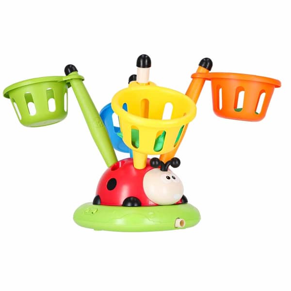 Leppäkerttu 4-in-1 heitto- ja hyppypeli