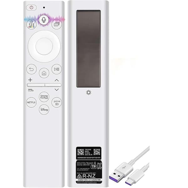2026 Ny modell BN59-01391A Solcellsdriven Bluetooth Röstfjärrkontroll för Samsung TV-apparater