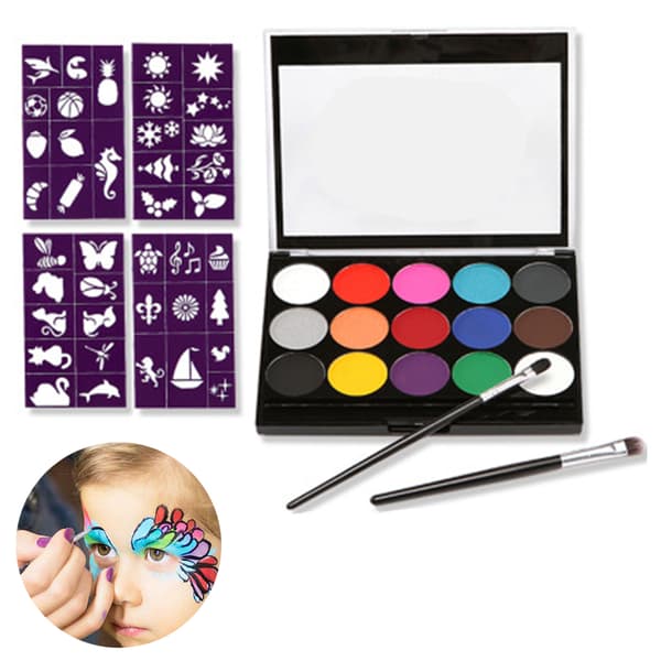 Professionel 36 farve ansigtsmaling sæt makeup palette - på lager