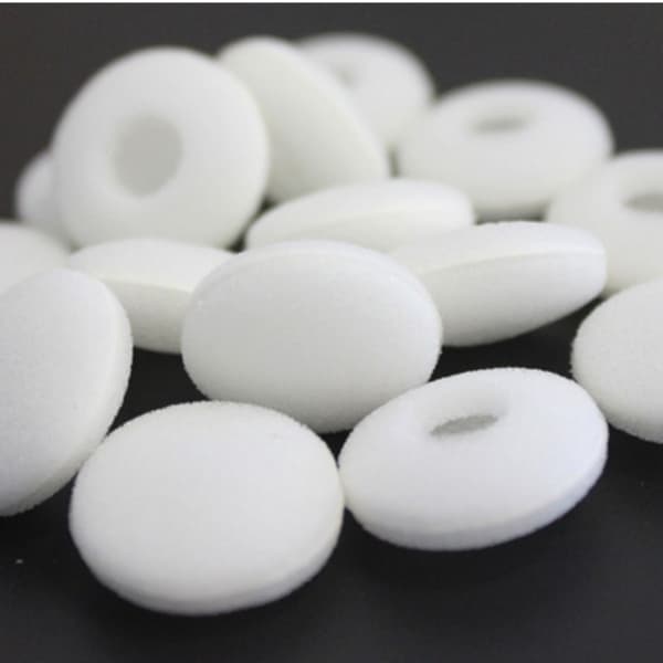Öronkuddar för in-ear hörlurar 5 par Vit Vit White