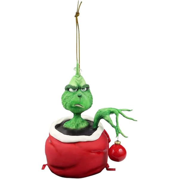Grøn Monster Julekugler, Topstjerne-pynt og festlige nøgleringsdekorationer til julefester, D D