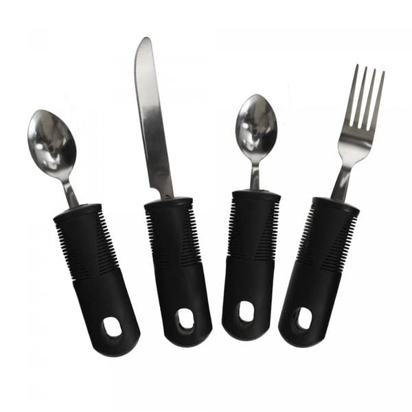 Ergonomiset aterimet - 4 osaa musta
