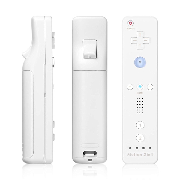 Wii Remote Plus + Nunchuck Motion Plus (Vit) Vit one size
