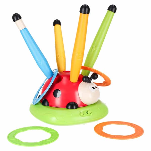 Leppäkerttu 4-in-1 heitto- ja hyppypeli