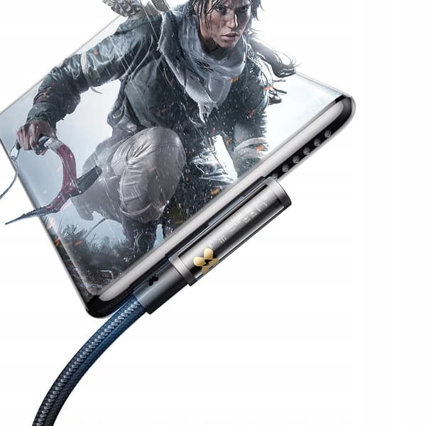 MCDODO VINKEL USB-C KABEL SNABBLADDNING FÖR SAMSUNG USB TYP C 6A 100W 2M
