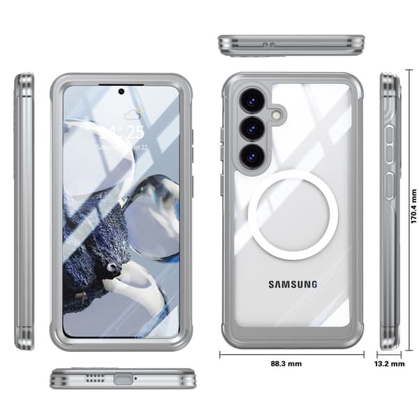 Støtsikkert Samsung S25-deksel med full beskyttelse