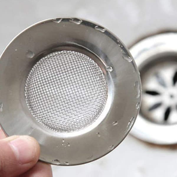 2 stk. Sil til vask, vaskeplugg i rustfritt stål. Passer til indre diameter 4,5-5,5 cm