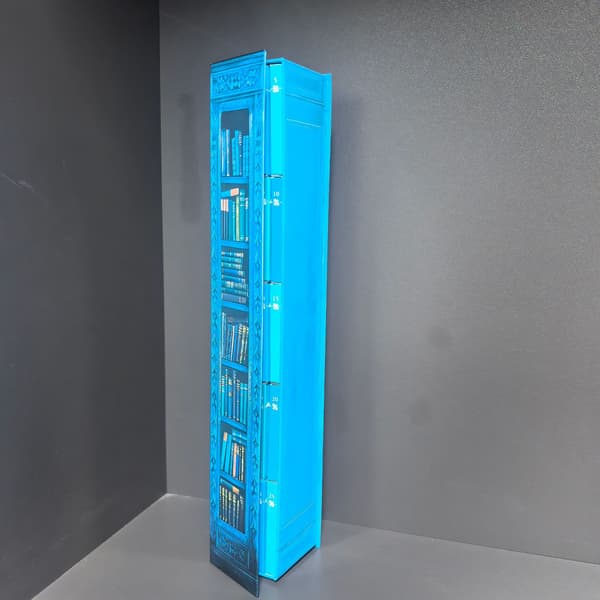Minibokpynt Julekalender 2026 Julekalender med 24 bøker blå blå blue