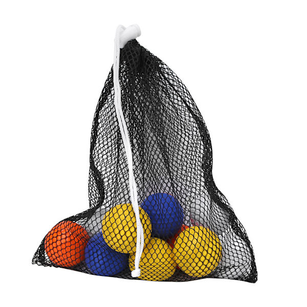 12-pack PU Golfbollar för barn Färgglada Elastiska Golfbollar Set Träningstillbehör