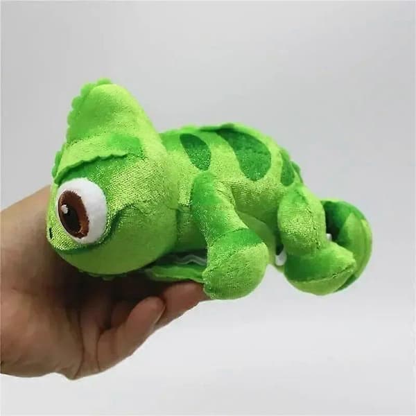 15 cm Pascal Rapunzel Kamæleon, Blød Udstoppede Dyr Plysdukke, Pascal Rapunzel Skulderpynt Børnefødselsdagsgaver