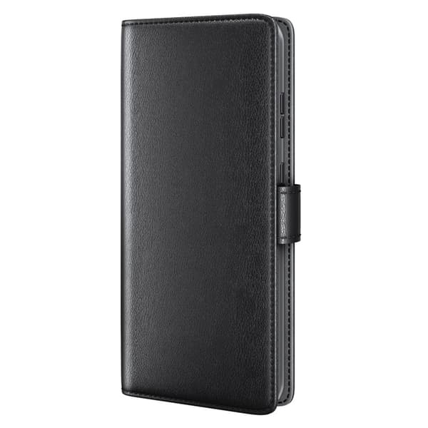 Ægte Læder Cover Samsung Galaxy S25 Sort