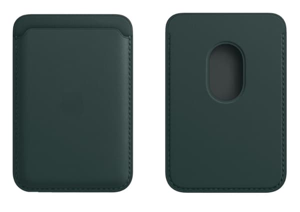 Apple Läderkortfodral med MagSafe för iPhone - Forest Green
