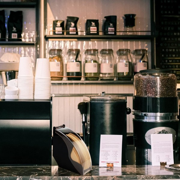 Kaffe filterholder, Kaffe filterboks med støvdeksel, Papir F