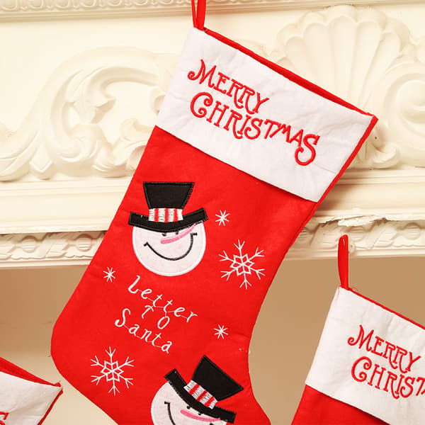 4-pack julstrumpor, stor julklappstrumpa, perso