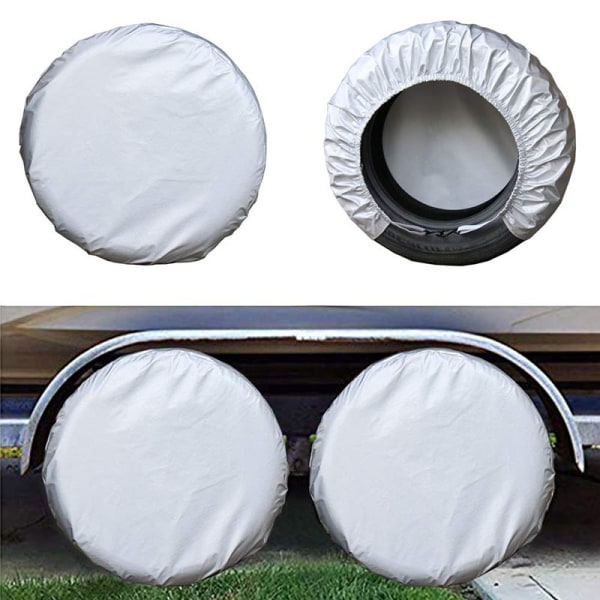 4 Pieces Tire Covers 18-21 Inch Waterproof Universal Car Tire Co