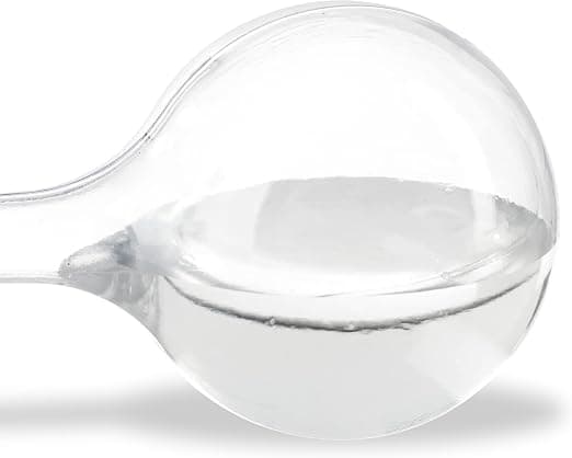 Set med 4 dubbla bevattningsbollar i plast, PVC, 8 cm