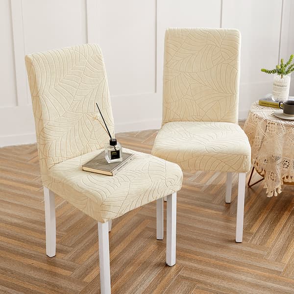 Ensfarget vanntett Jacquard stolseter Elastisk