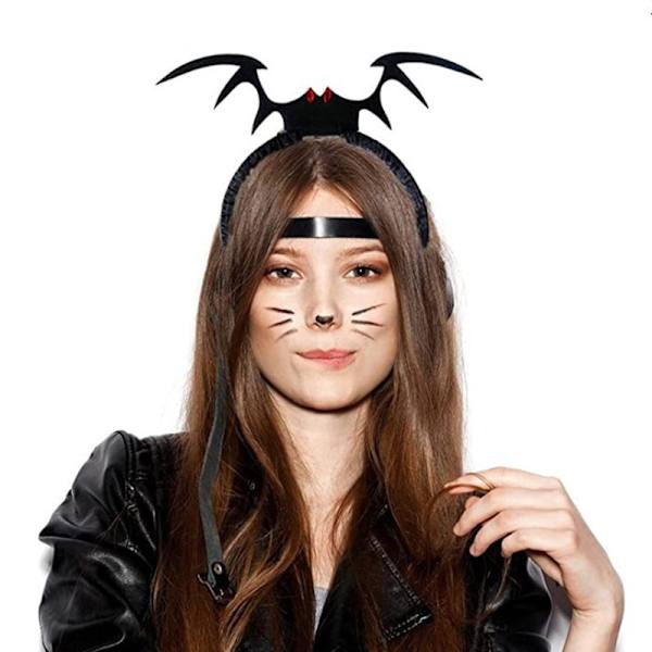 Halloween Edderkoppnett Hårbøyle Cosplay Maskerade Edderkopp Hodebånd Co