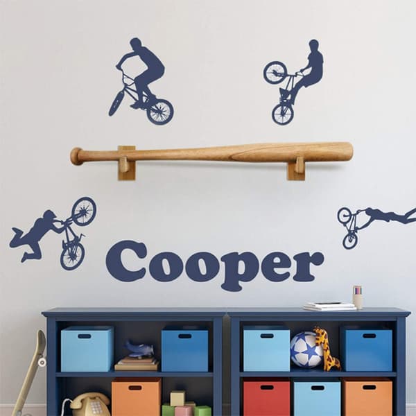 2 Holdere Baseball Bat Rack, Vises Horisontalt, Tre