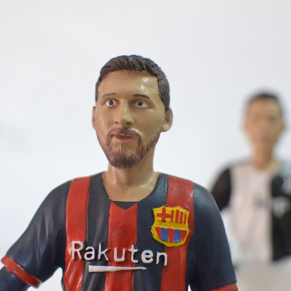 Jalkapallon MM-kisat 29cm Messi jalkapallonukke käsintehty jalkapallohahmo o