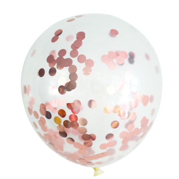 100 stk konfettiballonger fylt med konfetti, dekorasjoner for B