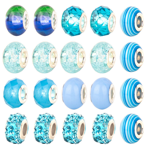Julklapp - Diy Kids Ocean Collection Armband Set i Blå