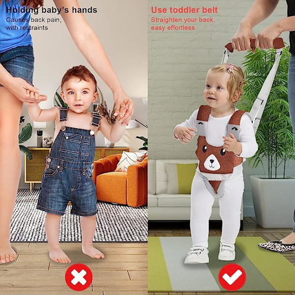 Baby Gåsele Mesh Gåhjælp Småbørn Justerbar Hjælp