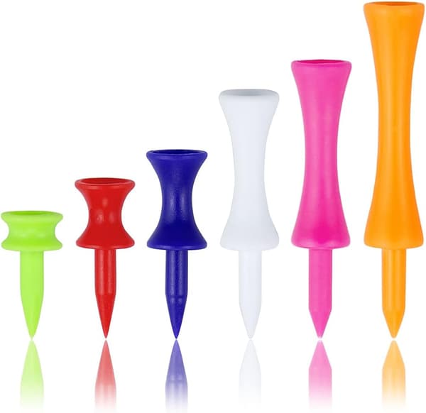 Färgglada plastgolfbollar, plastgolfbollar, 25 31 37 43 51