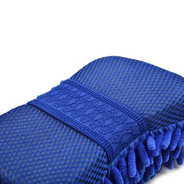 Bilsvampe af mikrofiberchenille til bilvask og pleje