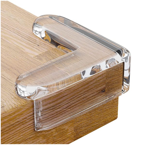 10-pack barnsäkra hörn, halkfria, bord