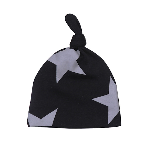 Baby Beanie Hat Top Knot Stretchy Soft-3pack
