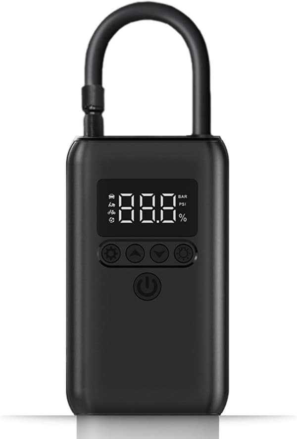 Bärbar bildäckluftskompressor 12V DC