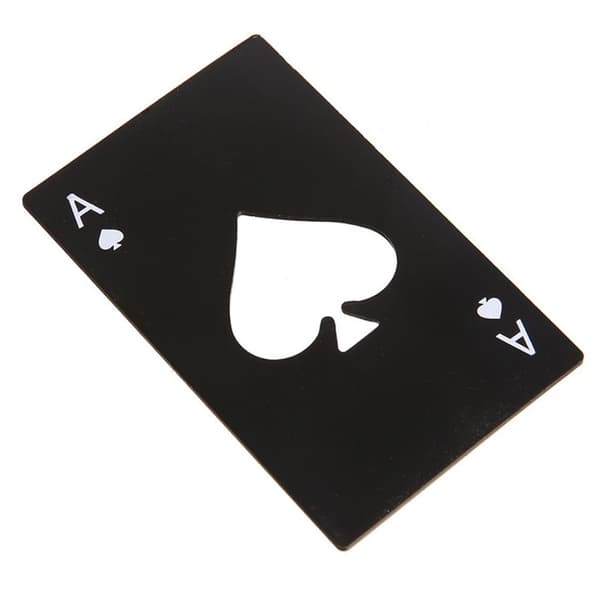 Multifunksjonelt lommeverktøy Multi Card Opener Beer Kit Spade Poke
