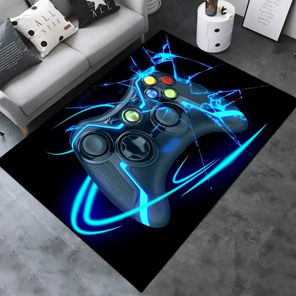 Spelmatta 3D Play Mat Dekoration Spelutskrift Vardagsrum