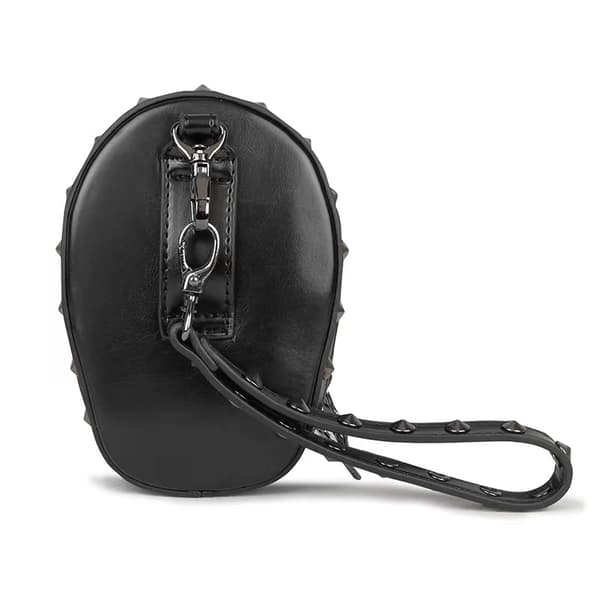Dödskalle plånbok dam axelväskor, dödskalle crossbody väskor plånböcker