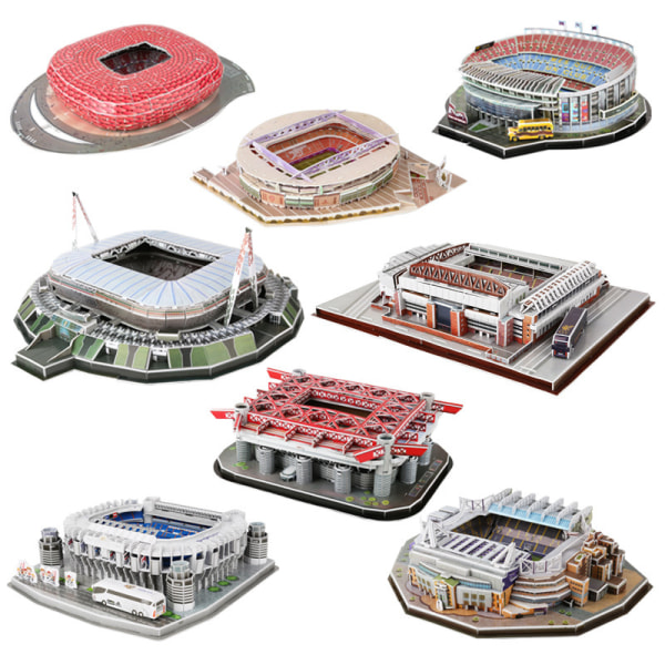 3D-pussel VM-fotbollsstadion - Old Trafford Stadium (Man