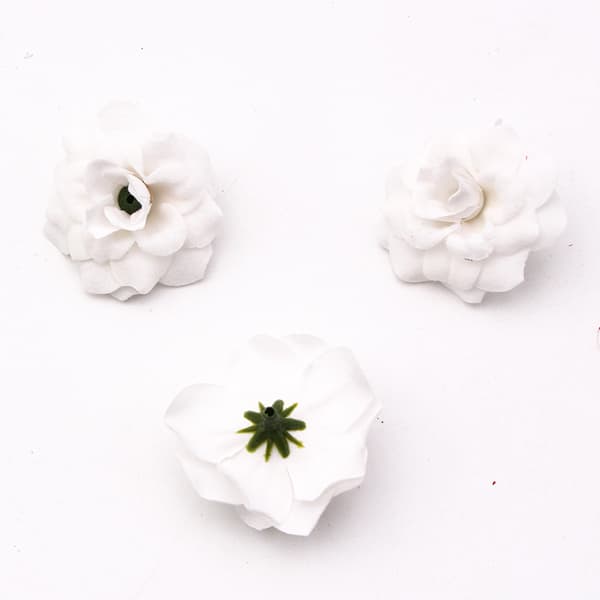 4,8 cm fløyelsblomsterhode simulering falsk blomst DIY-laging, Holi