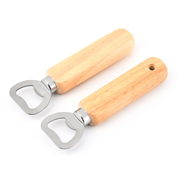 2 stk. Heavy Duty rustfrit stål flad flaskeåbner
