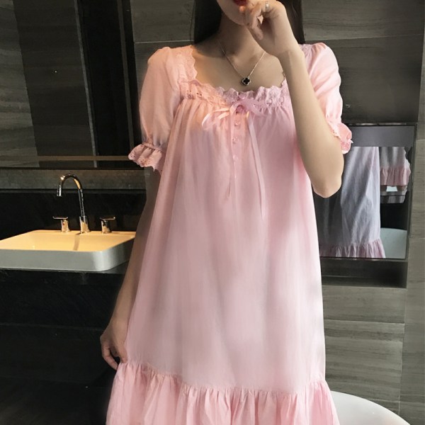 Vintage court princess plus size nattlinne - Rosa XS