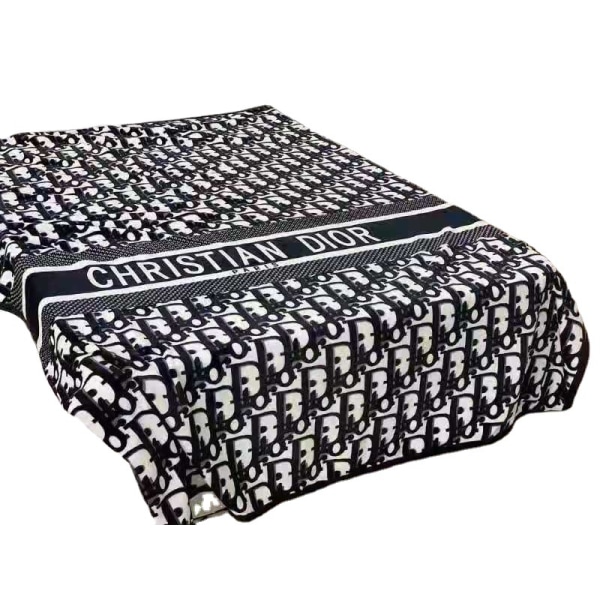 Flanell gaveteppe tykk gaveeske multifunksjonelt teppe,