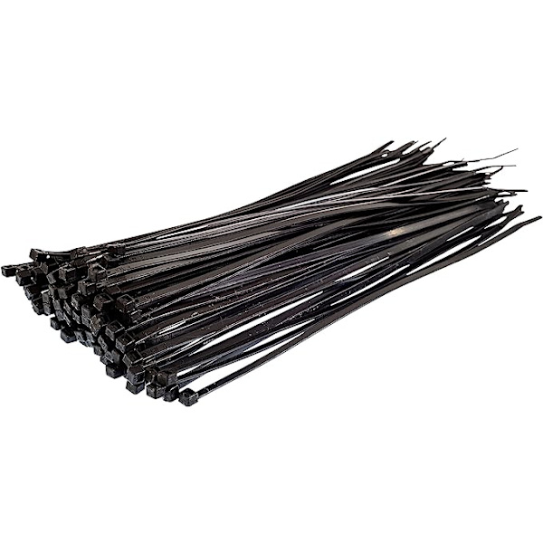 300 stk profesjonelle kabelbindere 100 x 2,5 mm