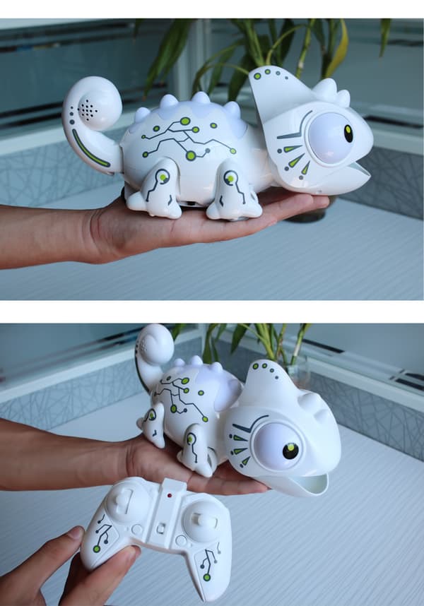 Barnens elektroniska husdjursgåva smart predation chameleon electri